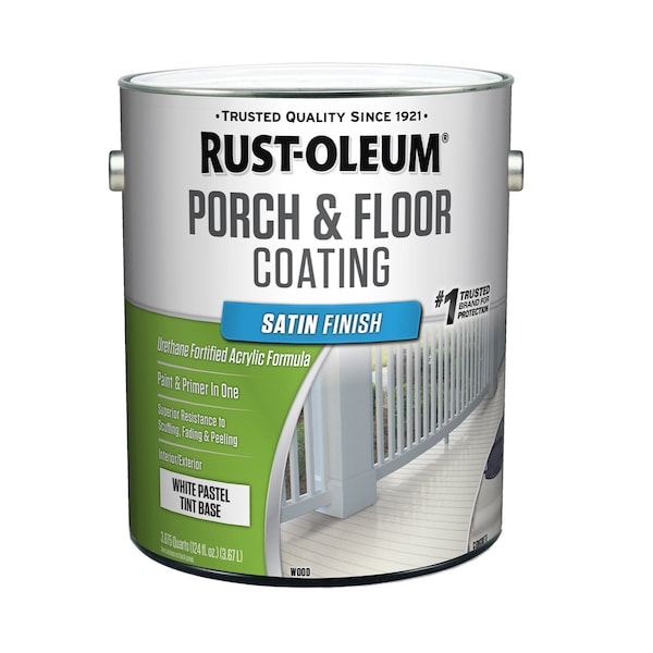 Porch & Floor Rust-Oleum Porch & Floor Satin Tint Base Porch and Floor Paint+Primer 1 gal 262360 - main